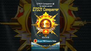 NEW SEASON C7S21 CONQUEROR DONE