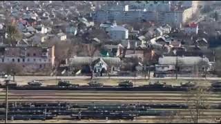 ️Belarus Transportation of heavy military equipment spotted today February 26 in Brest,