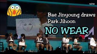 [CC] Bae Jinyoung Draws Jihoon ....NO WEAR