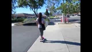 Riding my Penny Board w/ Alexiss