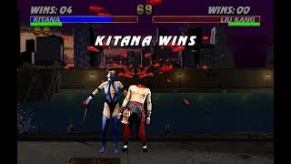 [TAS] SNES Ultimate Mortal Kombat 3 - by SDR, TheVLACKDEMONN2294, Dark