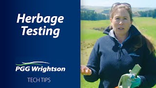 Herbage Testing | PGG Wrightson Tech Tips