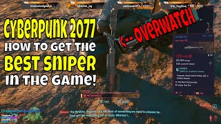 Cyberpunk 2077 - Best sniper rifle - Where to get it and then full mission gameplay