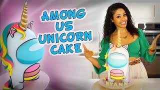 Among us unicorn 3D Cake / BOLO AMONG US UNICORNIO 3D