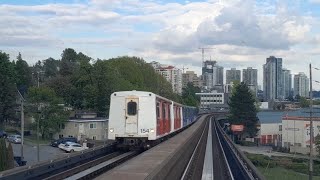 BURRARD STATION (SKYTRAIN) TO SURREY STATION (SKYTRAIN) VANCOUVER |سرک ریل هوايي در ونکوور