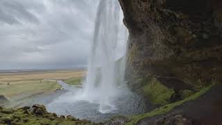 Seljalandfoss May 2021 - Walking behind the waterfall