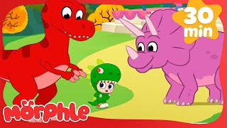 Morphle's Dinosaur Park | Morphle's Family | My Magic Pet Morphle | Kids Cartoons