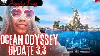 BACK AT PUBG MOBILE UPDATE 3.3 😍|OCEAN ODYSSEY MODE🔥| |#pubgmobile #PUBGM