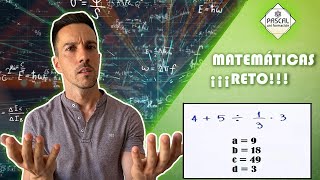 Matemáticas | Operaciones Combinadas | Jerarquía de las Operaciones  Reto Matemático Sin Calculadora