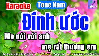 Đính Ước Karaoke Tone Nam