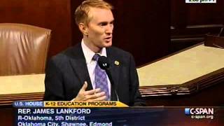 Lankford Speaks on House Floor in Support of Student Success Act