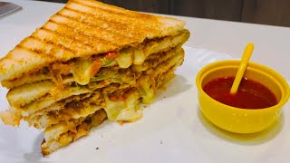 Chicken Fajita Sandwich Recipe By  Rukhsana | Chicken Cheese Sandwich | Ramadan special