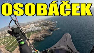 Paragliding Izaña, Španělsko - osobní rekord 73 km na Tenerife (2.2.2024)