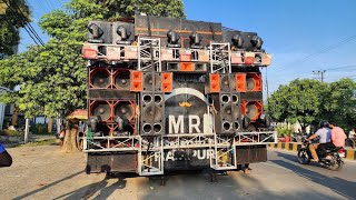 Dj MR SOUND CHECK 2023 BRAJGHAT TO RAMPUR ll 16 BASS KI SOUND TESTING 2023