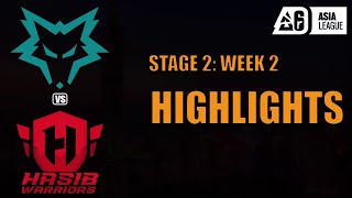 [HIGHLIGHTS] Dire Wolves vs Hasib | Asia League 2024 - Stage 2