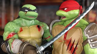 Raph vs Leo mind control battle - #tmnt