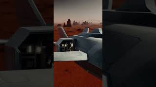 spaceship on mars  #shortvideo #viralshorts  #space #fantasyvisuals #spaceship #astronaut