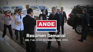 Resumen Semanal - del 7 al 20 de noviembre