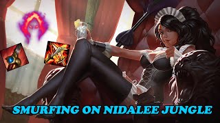 Smurfing On Nidalee Jungle