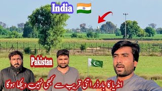 India 🇮🇳 Pakistan Close Borders||Last Village zeroline|| By Basharat Ali team