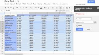 Uzamčení buněk v tabulkovém procesoru Google Docs [Netmail.cz]
