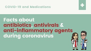 COVID-19 & Medication: Facts about antibiotics, antivirals & NSAIDs during coronavirus