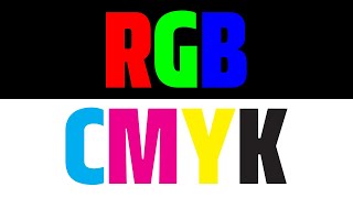 RGB VS CMYK הסבר