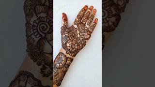 Simple mehndi design 2024 #shortfeed