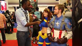 Cosplayers Captain America and Cyclops Reveal What It's Like to Visit Lots of Comic Conventions