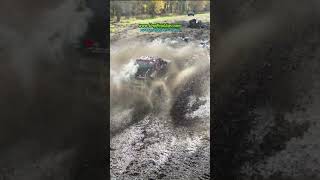 Sick drone shot! #GripNripClips #mudbog #trucks #mudding #mudtrucks