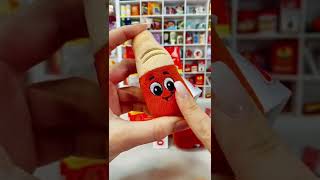 Haribo Happy Cola Bottles Mini Food Plushies Opening *Satisfying ASMR* #shorts