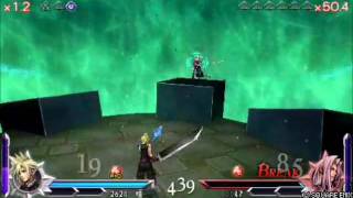 Dissidia 012 Duodecim [ENGLISH] Cloud/Sephiroth Reports: Struggle Within (Main Battles)