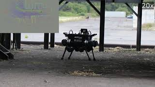 Online LiDAR-SLAM for Legged Robots with Robust Registration and Deep-Learned Loop Closure