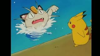 Pikachu wants to drown meowth! #shorts