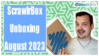 ScrawlrBox Unboxing August 2023