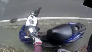 Yamaha Aerox 70cc Blows up 65MPH | Go Pro | Stage 6 | Yasuni