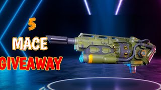 OFFICIAL WAR ROBOTS MACE GIVEAWAY #WRwinMace