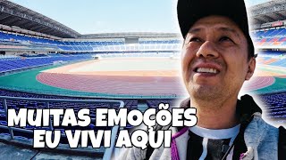 A MAIOR FELICIDADE QUE VIVE NO JAPÃO FOI AQUI | TOUR NO ESTÁDIO DE YOKOHAMA