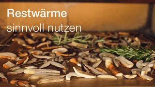 Pilze trocknen - Restwärme sinnvoll nutzen | Häussler