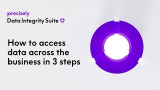 Data Integrity Suite: How to access data across the business in 3 steps