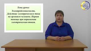 Электробезопасность. Действие электрического тока на организм человека.