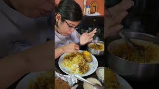 Khao Biriyani!! #biriyani #kolkatabiriyani #biriyanilovers #biriyanilove