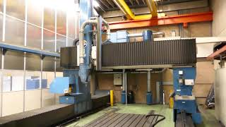 4164 JOBS JO'MACH 25 portal milling MACH4METAL X 7000 Y 3300 Z 2000