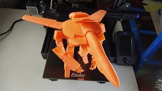 Ender 3 V2 print Macross VF-1S PART4