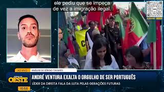 🇵🇹| Partido CHEGA organizou uma grande manifestação contra a imigração