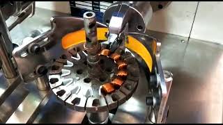 CNC ceiling fan winding machine, die setting. Made in India  @nishantindustries7914