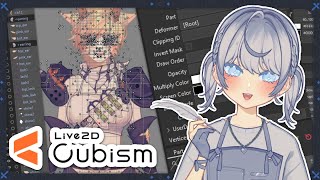 🔴【live2d】let's rig a full-body model!