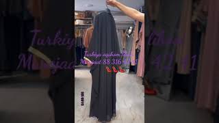 TurkiyaYeni Model Abaya +şal عباية قماش فرسان مع ألماس +شال 💕38 40 42 44 46 48 50💕💕52$+💕 @Visolamm