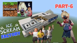 ice cream 4,5,6,7,8 road factory in minecraft part  6 #minecraft #liongamingvip