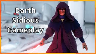 Darth Sidious Gameplay Star Wars Battlefront 2